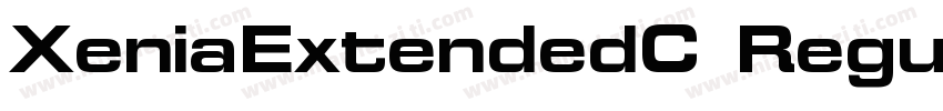 XeniaExtendedC Regul字体转换